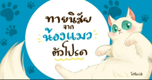 External Link: ทายนิสัยจากน้องแมวตัวโปรด | บทความของ WanWhan | SistaCafe ครบเครื่องเรื่องบิวตี้