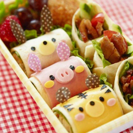 รูปภาพหน้าปกบทความ:รวมไอเดีย 'Animal Bento' ข้าวกล่องสัตว์น้อยสุดน่ารัก