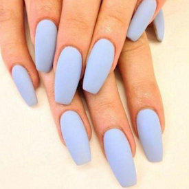 รูปภาพหน้าปกบทความ:22 เล็บสวยในโทนสีฟ้าอ่อนพาสเทล Light blue pastel 