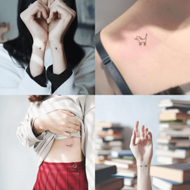 รูปภาพหน้าปกบทความ:30 ไอเดียรอยสักมินิมอล #minimaltattoo ที่ใครเห็นเป็นต้องอยากสัก!!