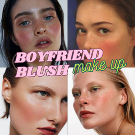 รูปภาพหน้าปกบทความ: Boyfriend Blush เทรนด์ใหม่ ปัดบลัชออนต่ำกว่าโหนกแก้ม ! 