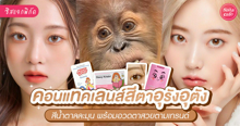 External Link: คอนเทคเลนส์สีตาอุรังอุตัง สีน้ำตาลละมุนดูเป็นธรรรมชาติแบบอุรังอุตัง | บทความของ Pw | SistaCafe ครบเครื่องเรื่องบิวตี้