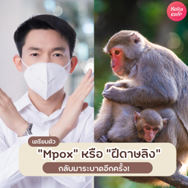 รูปภาพหน้าปกบทความ:Mpox เตรียมตัวพร้อมรับมือ ฝีดาษลิง โรคที่กลับมาระบาดหนักอีกครั้ง!