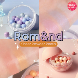 รูปภาพหน้าปกบทความ:Rom&nd Sheer Powder Pearls ไฮไลต์ไข่มุก เสกผิวโกลว์สวยไม่เกินจริง