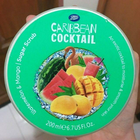 รูปภาพหน้าปกบทความ:Review : สครับขัดผิว Boots Caribbean Cocktail Watermelon & Mango Sugar Scrub