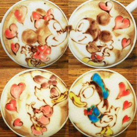 รูปภาพหน้าปกบทความ:ถูกใจสาวกดิสนีย์ กับ 'Disney Latte Art' งานศิลปะแสนสวยบนฟองนม