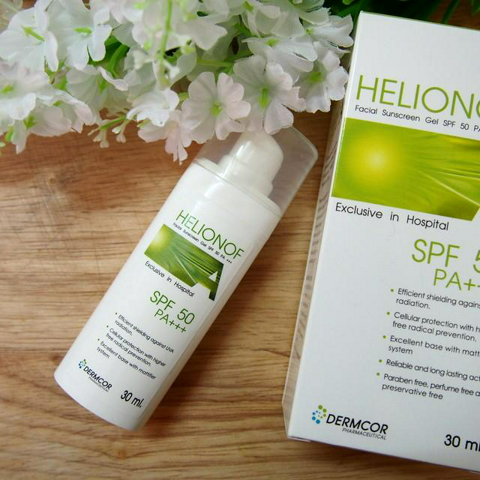 รูปภาพหน้าปกบทความ:[REVIEW]  ครีมกันแดด 'HELIONOF A' 