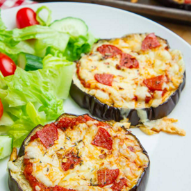 รูปภาพหน้าปกบทความ:เมนูอาหารคลีน | Eggplant Pizza เอาใจสาวๆ ที่กลัวอ้วน (Low-Carb)