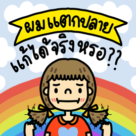 รูปภาพหน้าปกบทความ:ผมแตกปลาย แก้ได้จริงหรอ?