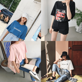 รูปภาพหน้าปกบทความ:[KOREAN DAILY FASHION] แฟชั่นการแต่งตัว 'เสื้อยืด' อินเทรนด์ในหน้าร้อน สไตล์เกาหลี