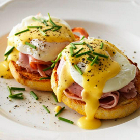 รูปภาพหน้าปกบทความ:เมนูอาหารเช้าแบบง่ายๆ : 'Egg benedict'