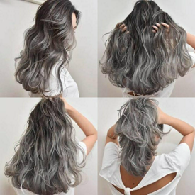 รูปภาพหน้าปกบทความ:ไอเดียสีผมโทนสีควันบุหรี่ 'Ash Grey' สวย แซ่บ ชิค เหมาะสำหรับสาวเอเชีย