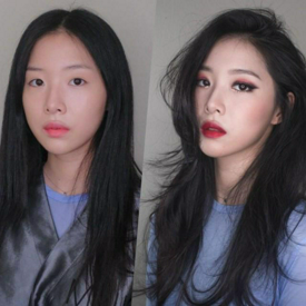 รูปภาพหน้าปกบทความ:12 ภาพ 'Before & After' แค่ทำผม แต่งหน้าใหม่ ก็เปลี่ยนลุคให้สวยปิ๊งแบบไอดอล!