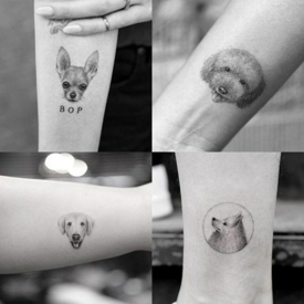 รูปภาพหน้าปกบทความ:30 แฟชั่น Tattoo ลายน้องหมาตามเทรนด์  Year of the Dog