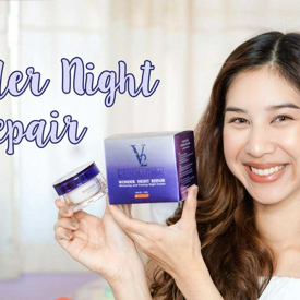 รูปภาพหน้าปกบทความ:V2 Revolution Wonder Night Repair: ตื่นขึ้นมาผิวสวยได้จริงหรอ?