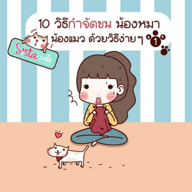 รูปภาพหน้าปกบทความ:10 วิธีกำจัดขน น้องหมา น้องแมว ด้วยวิธี ง่ายๆ ' 1 '