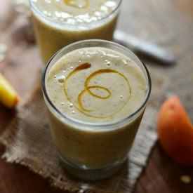 รูปภาพหน้าปกบทความ:อร่อยคลีน ๆ  PEACH OAT SMOOTHIE เครื่องดื่มดี ๆ เฮลตี้แบบฉบับโฮมเมด