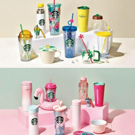 รูปภาพหน้าปกบทความ:เงินปลิวอะเกนนน 🌴 กับแก้วน้ำ Starbucks Summer Collection จาก Starbucks Korea🍹