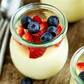 รูปภาพหน้าปกบทความ:สูตร CHEESECAKE IN A JAR ชีสเค้กขนมหวานน่ากิน อร่อยฟินในแก้วใสใบเล็ก