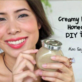 รูปภาพหน้าปกบทความ:สูตรบำรุงผมแห้งเสียด้วย Creamy Banana Honey Mask