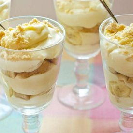 รูปภาพหน้าปกบทความ:พุดดิ้งกล้วยหอม (Banana Pudding) มือใหม่ก็ทำได้ ง่ายจัง