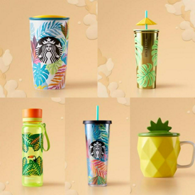 รูปภาพหน้าปกบทความ:ควันหลงซัมเมอร์! แก้วน้ำ Starbucks Summer Collection Ver.2 มีความฮาวายสดใสได้อีก🌴🏖