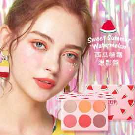 รูปภาพหน้าปกบทความ:พาเลทแตงโมสุดปัง 🍉MKUP  Watermelon Eyeshadow🍉 อายแชโดว์ฮอตๆ สวย สดใส งานดีที่แท้ทรู