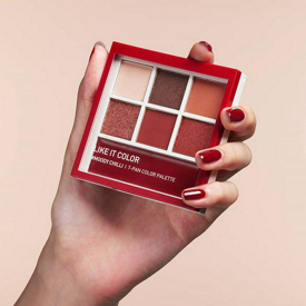 รูปภาพหน้าปกบทความ:สีสวยแรงมาก!! NEW 'LIKE IT COLOR MOODY CHILLI 7-PAN PALETTE' พาเลทเดือน 10 มาในโทนสีน้ำตาล