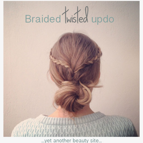 รูปภาพหน้าปกบทความ:วิธีถักเปีย ทรงผมเปีย "Braided Twisted Updo" สวยหวานน่ารัก