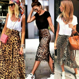 รูปภาพหน้าปกบทความ:จัดตามด่วนๆ กับชุดแมทช์ 'กระโปรงยาวลายสัตว์ Animal Print' แบบสาย ฝ. อินรับปี 2019 นี้!