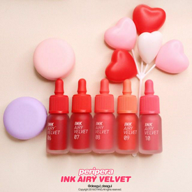 รูปภาพหน้าปกบทความ:เติมความน่ารักสไตล์สาวคิดบวก 'Peripera Ink Airy Velvet Tint' 5 สีใหม่ สดใส ซอฟต์ๆ เหมาะกับหน้าร้อนสุดๆ