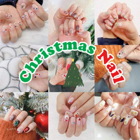 รูปภาพหน้าปกบทความ:รวม 30 ไอเดีย 🎄Christmas Nail🎄 ทำเล็บต้อนรับคริสต์มาสสไตล์เกาหลี บอกได้คำเดียวว่า สวยมาก!