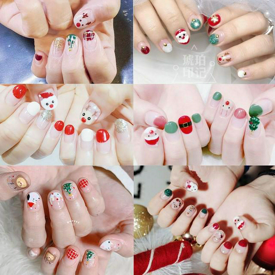 รูปภาพหน้าปกบทความ:แสนฮิตตอลดกาล! รวม 30 ไอเดียทำเล็บ "Haif Nails" สายเกาในธีม "คริสต์มาส" เอาใจวัยรุ่น 🎄