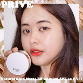 รูปภาพหน้าปกบทความ:ลองครั้งแรก 'PRIVE BB Cushion' คุชชั่นแมทท์ สูตรบางเบา ให้ผิวสวยเนียนใส แบบไม่โบ๊ะ!