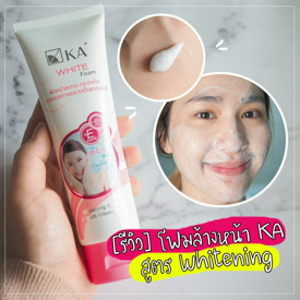 รูปภาพหน้าปกบทความ:[รีวิว] โฟมล้างหน้า KA สูตร Whitening ตัวช่วยกู้ผิวใสทะลุแมส!