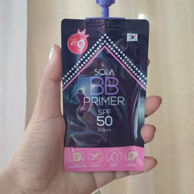 รูปภาพหน้าปกบทความ:รีวิวไพรเมอร์ถูกและดี SOLA BB PRIMER SPF 50 PA++