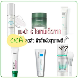 รูปภาพหน้าปกบทความ:แนะนำ 6 ไอเทมเด็ดจาก CICA ( ใบบัวบก ) ลดสิว ผิวฉ่ำเด้งสุขภาพดี!