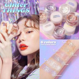 รูปภาพหน้าปกบทความ:เติมความฟรุ้งฟริ้งกันหน่อย ✨ ส่องคอลเลกชัน Glitter THINGS " เจลกลิตเตอร์ " จาก 4U2