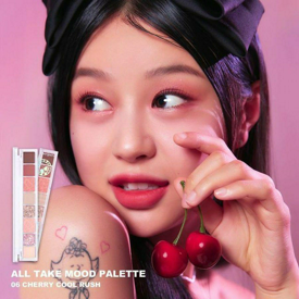 รูปภาพหน้าปกบทความ:สวย เปรี้ยว ดูสดใสสุด! Peripera All Take Mood Palette 🍒 06 Cherry Cool Rush 🍒 พาเลทใหม่สีเชอร์รี่ น่ารักน่าจับจองมาก