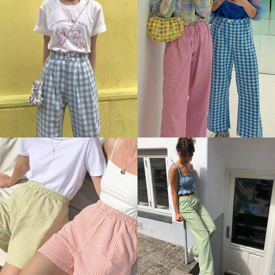 รูปภาพหน้าปกบทความ:รวมแฟชั่น 'กางเกงลาย Gingham ' ที่กลับมาฮิตช่วงนี้ิ ใส่ง่าย ใส่ได้ทุกวัน❤