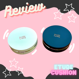 รูปภาพหน้าปกบทความ:[รีวิว]  ETUDE Double Lasting Cushion Matte&Glow สองคุชชั่นตัวเด็ดจากแบรนด์ ETUDE!!