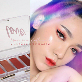 รูปภาพหน้าปกบทความ:แค่มองตาก็รู้ใจ...อายแชโดว์มิสทินคอลใหม่สุดปัง!  Mine Love Palette Shadow  