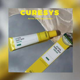 รูปภาพหน้าปกบทความ:บอกต่อของดี item ที่ตัวช่วยลดรอยสิว จุดด่างดำ Curesys Acvita Dark Spot Cream 