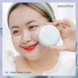 รูปภาพหน้าปกบทความ:รีวิว Innisfree No Sebum Powder Cushion ตบให้ผิวแมตต์สวย คุมมันนาน 48 ชั่วโมง