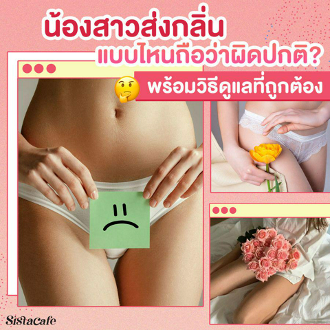 รูปภาพหน้าปกบทความ:ช่องคลอดมีกลิ่นเหม็น น้องสาวส่งกลิ่นผิดปกติไหม? ควรดูแลยังไง?