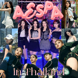 รูปภาพหน้าปกบทความ:ส่องแฟชั่นลุคของสาวๆ Aespa มาเมืองไทยครั้งนี้ สวยแบบชิลล์ๆ กระแสปังถล่มทลาย!