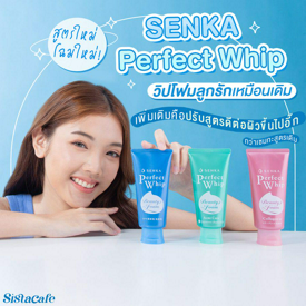 รูปภาพหน้าปกบทความ:กรี๊ดด สูตรใหม่ โฉมใหม่! SENKA Perfect Whip วิปโฟมลูกรักเหมือนเดิม เพิ่มเติมคือปรับสูตรให้ดีต่อผิวขึ้นไปอี๊ก