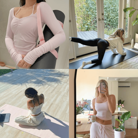 รูปภาพหน้าปกบทความ:พิลาทิสที่บ้าน มาฟิตหุ่นด้วย Pilates ออกกำลังกายปรับสมดุลร่างกาย แบบไม่ใช้อุปกรณ์เยอะ