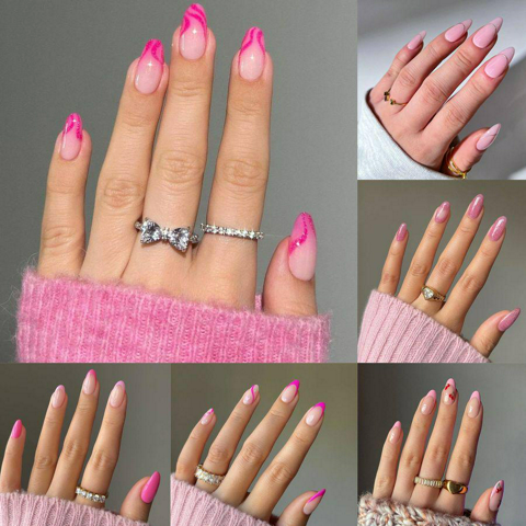 รูปภาพหน้าปกบทความ:เล็บมินิมอลสีชมพู แจก 25 ไอเดีย Pink Minimal Nails โทนสีหวานเบาๆ ซอฟต์สวยแบบไม่เยอะเกิน