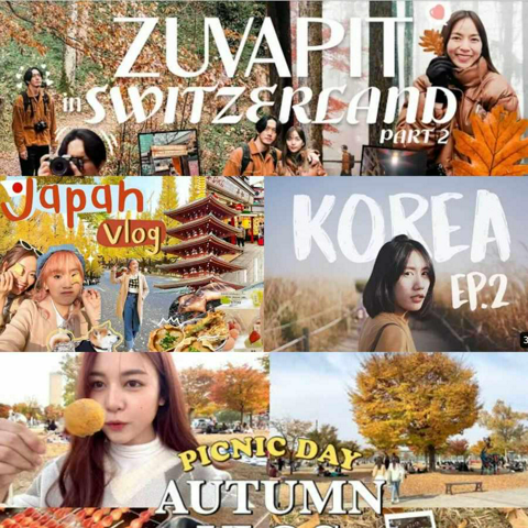 รูปภาพหน้าปกบทความ:Vlog เที่ยวชมใบไม้เปลี่ยนสี 7 คลิปยูทูบดูเพลิน อยู่บ้านก็เที่ยวต่างประเทศได้